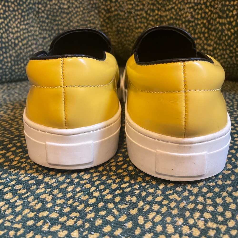 Celine leather slip-on trainer sneakers - Picture 8 of 12